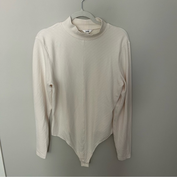 Knix Papaya Mock Neck Bodysuit Cream/Cloud Size XXL - Picture 2 of 8